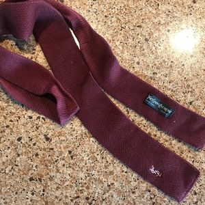 Vintage Yves Saint Laurent Knit Tie